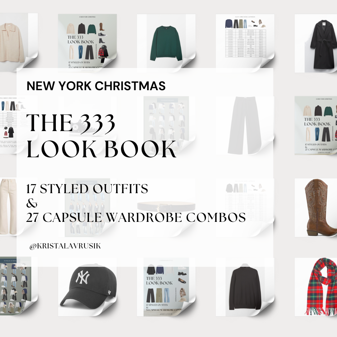 333 Lookbook New York Christmas Capsule Wardrobe