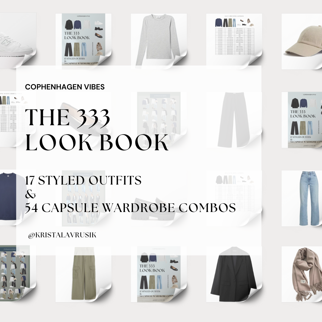 333 Lookbook - Copenhagen Style - Capsule Wardrobe