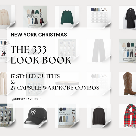 333 Lookbook - New York Christmas - Capsule Wardrobe