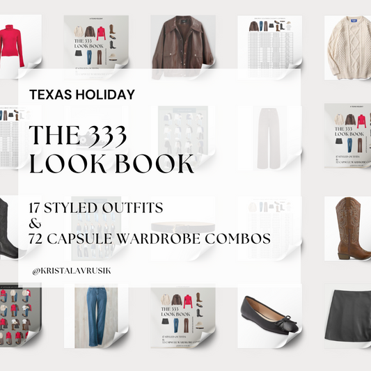 333 Lookbook - Texas Holiday - Capsule Wardrobe